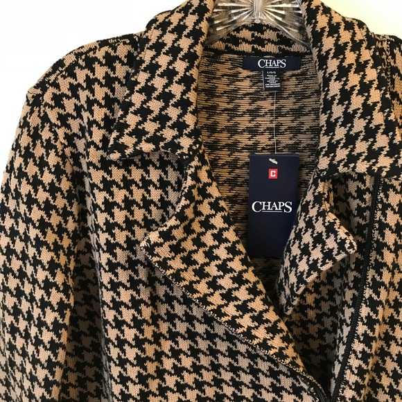 chaps sweater blazer